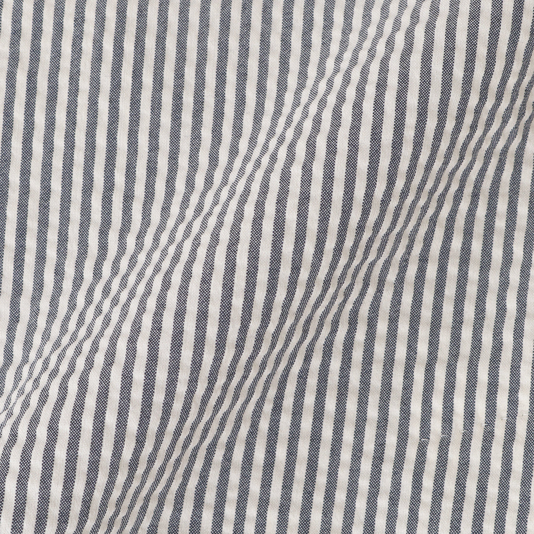 【Renewal】Seersucker Tailored Jacket Color: Navy Stripe
