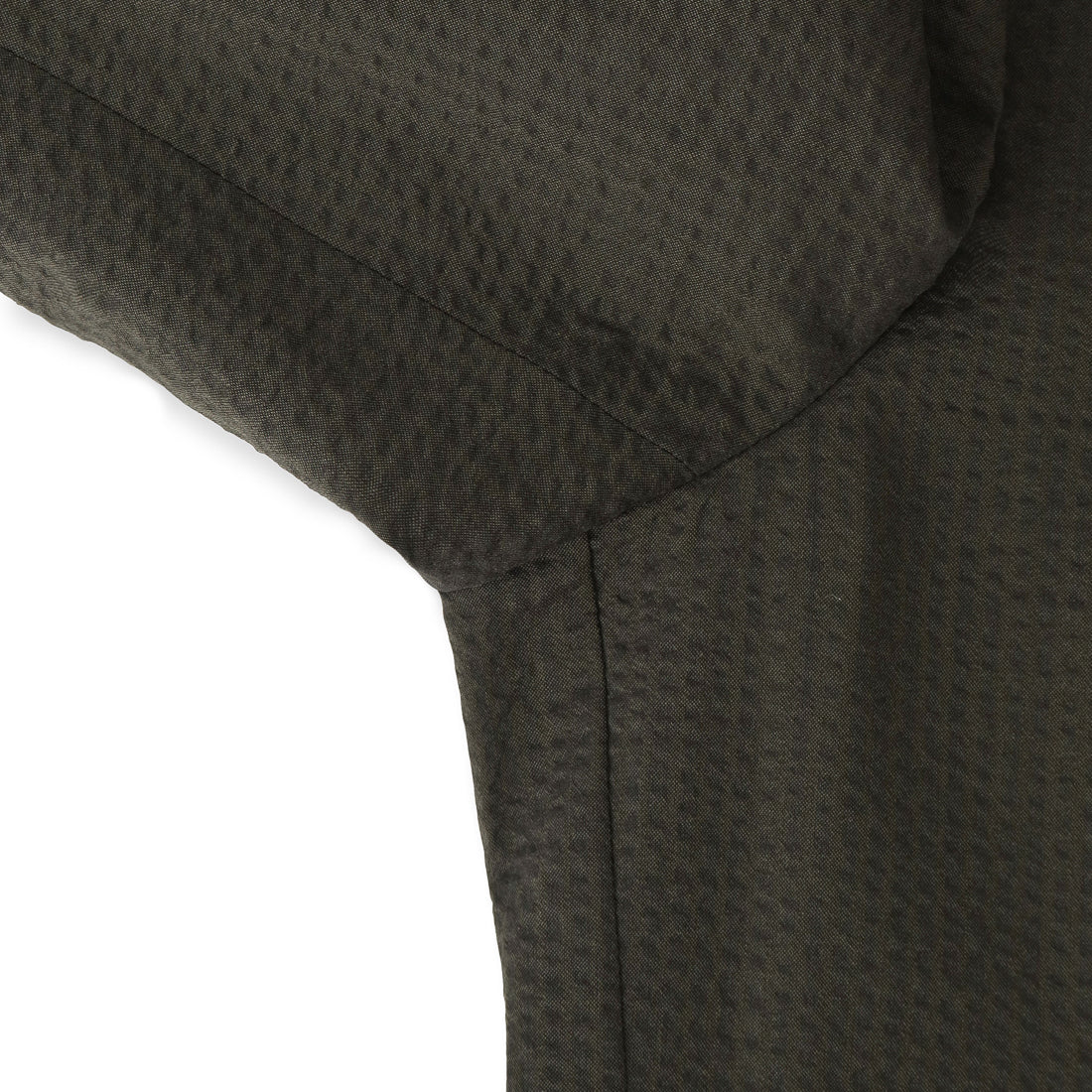 【Renewal】Seersucker Tailored Jacket Color: Olive