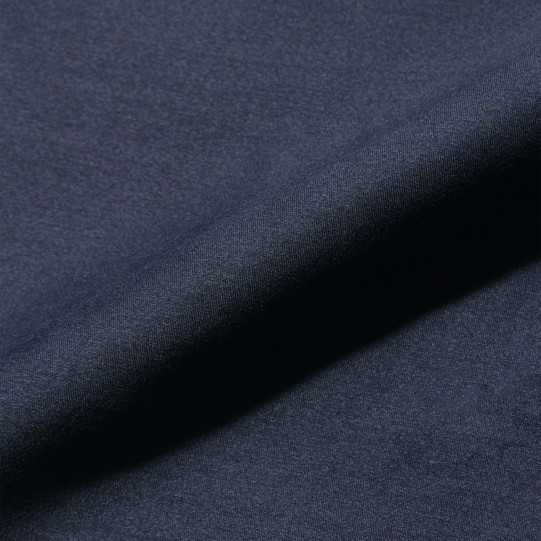 Silk Wool Bal Collar Coat Color: Navy