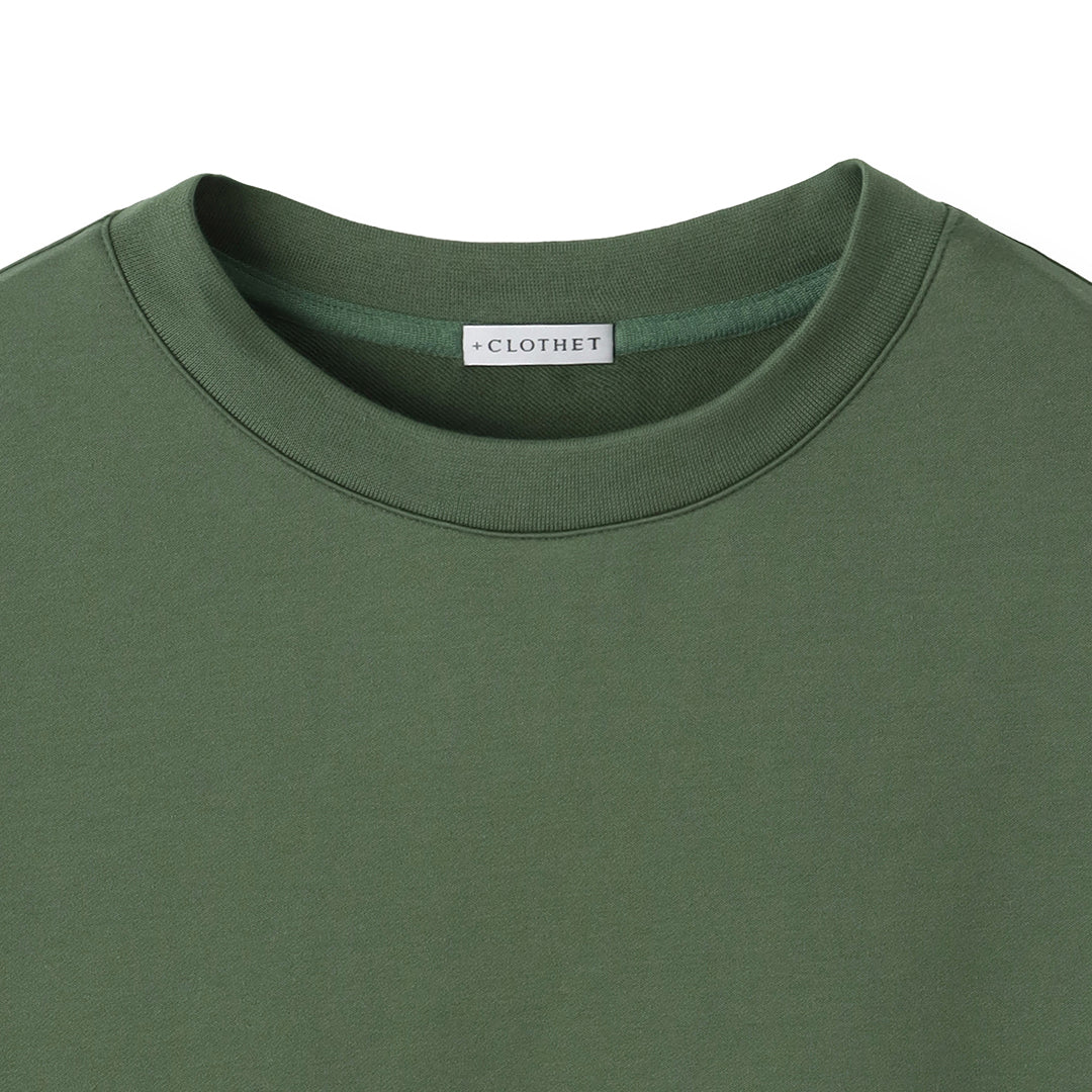 Smooth Terry Sweatshirt Color: Cedar