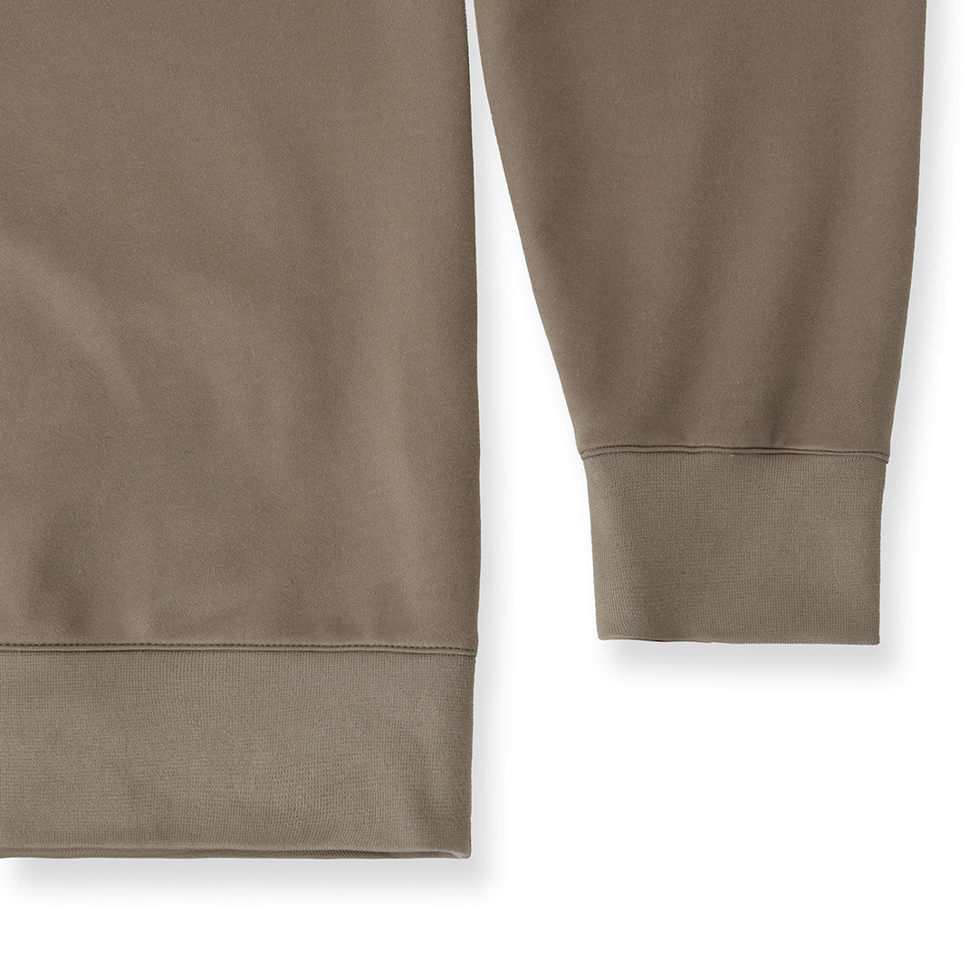 Smooth Terry Sweatshirt Color: Mocha