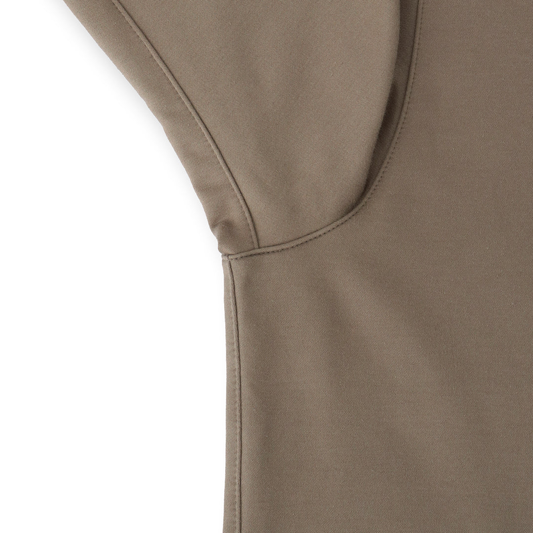 Smooth Terry Sweatshirt Color: Mocha