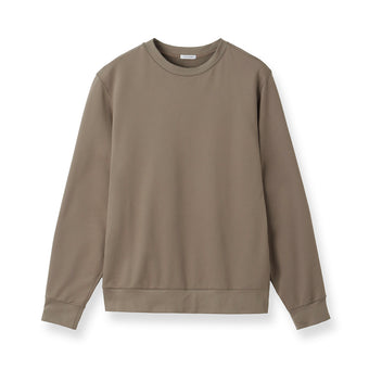 Smooth Terry Sweatshirt Color: Mocha