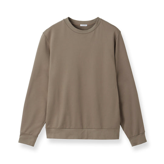 Smooth Terry Sweatshirt Color: Mocha