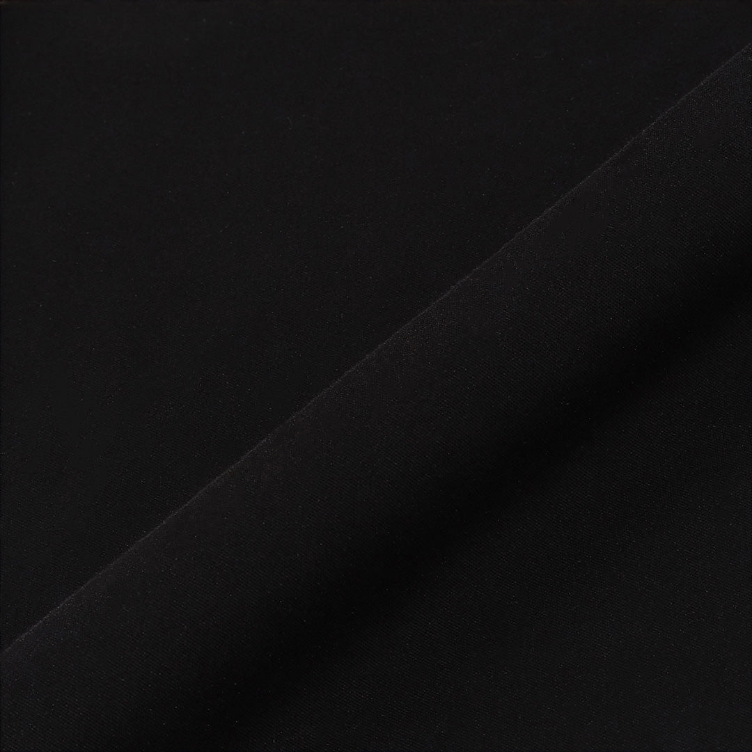 Smooth Terry Wide Pants Color: Black