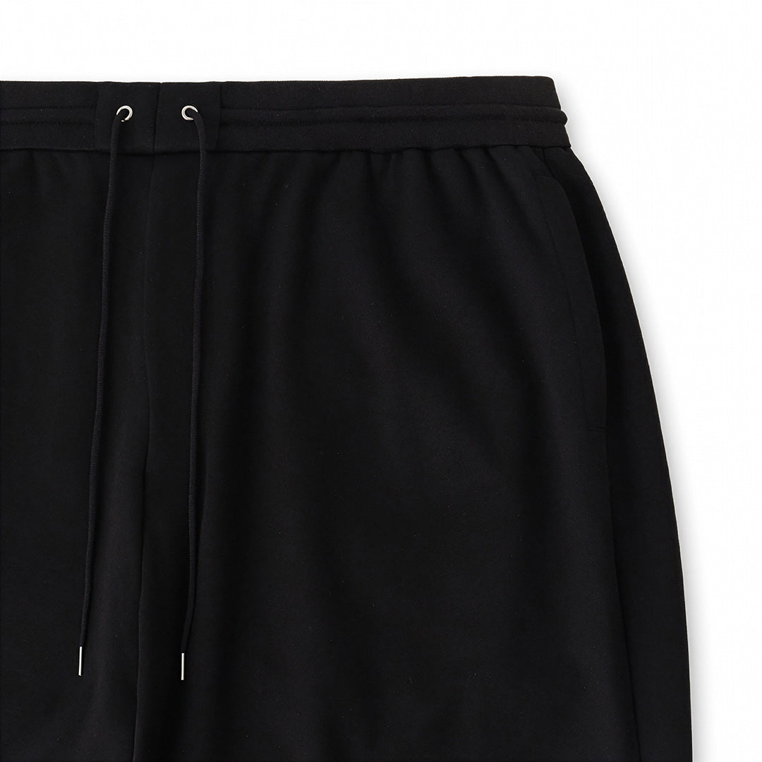 Smooth Terry Wide Pants Color: Black