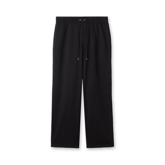 Smooth Terry Wide Pants Color: Black