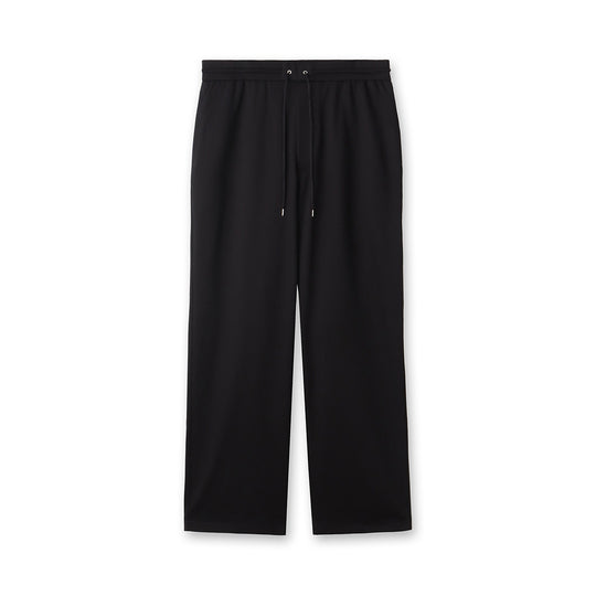 Smooth Terry Wide Pants Color: Black