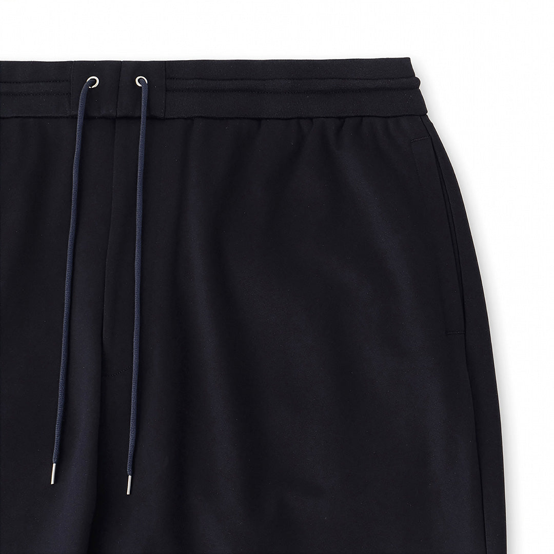 Smooth Terry Wide Pants Color: Navy