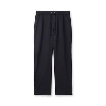 Smooth Terry Wide Pants Color: Navy