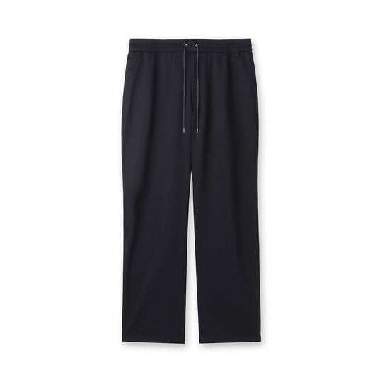 Smooth Terry Wide Pants Color: Navy