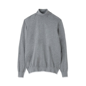 【THE LIMITED EDITION】Turtleneck Knit Color: Light Gray