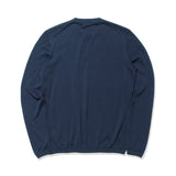 Crew Neck Knit Color: Deep Blue