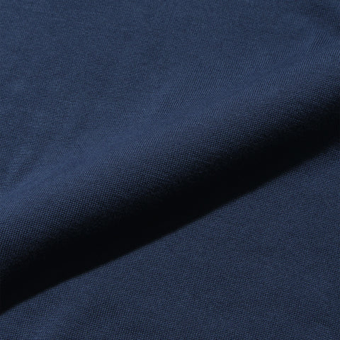 Crew Neck Knit Color: Deep Blue