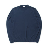 Crew Neck Knit Color: Deep Blue