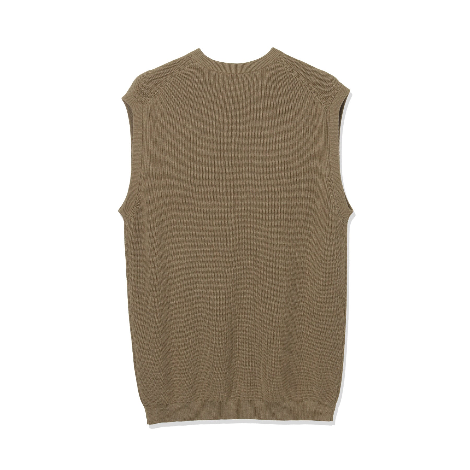 SUVIN PLATINUM Knit Vest Color: Mocha