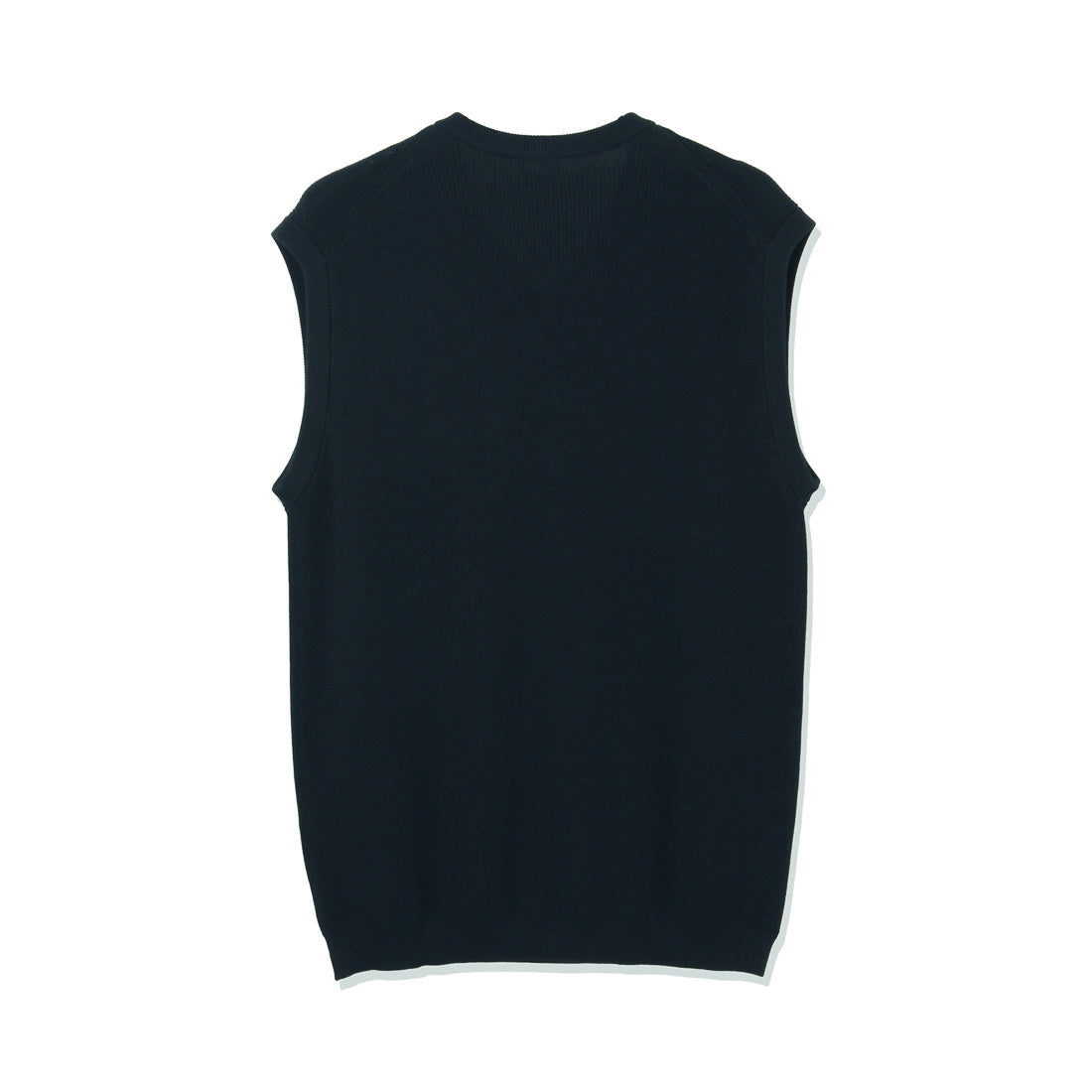 SUVIN PLATINUM Knit Vest Color: Navy