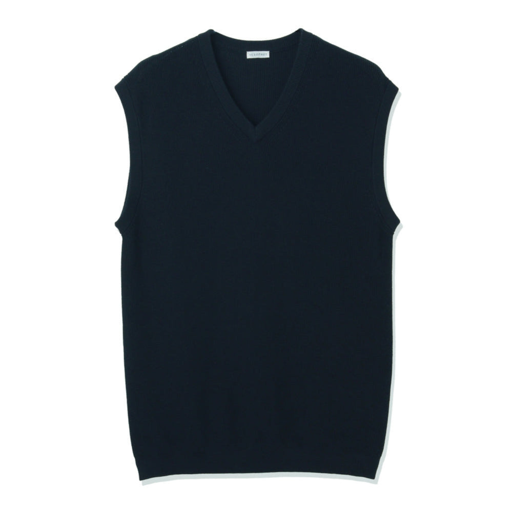 SUVIN PLATINUM Knit Vest Color: Mocha