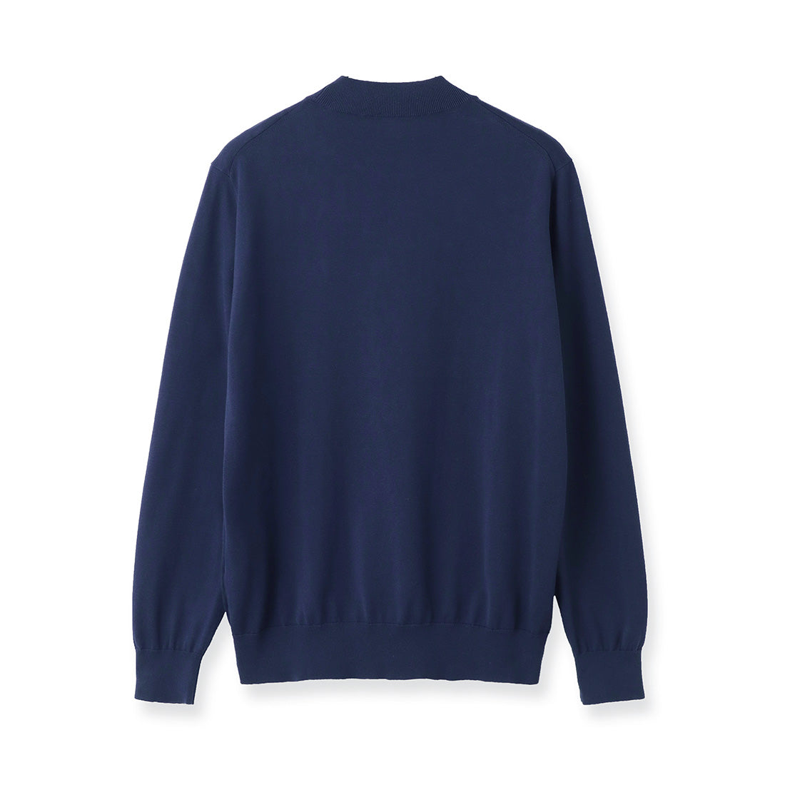 スビンプラチナム モックネックニット ディープブルー | ＋CLOTHET ONLINE