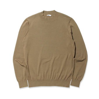 Mock Neck Knit Color: Fawn