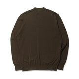 Mock Neck Knit Color: Oak