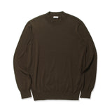 Mock Neck Knit Color: Oak