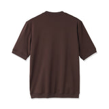 Tailored Ribbed Hem T-shirt Color: Oak