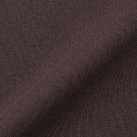 Tailored Ribbed Hem T-shirt Color: Oak