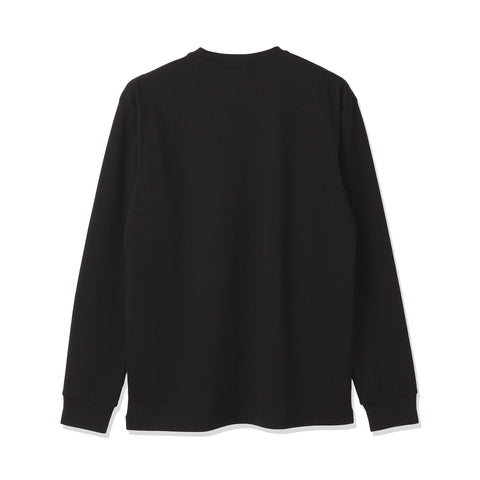 【Renewal】Tailored Long Sleeve T-shirt Color: Black