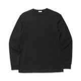 【Renewal】Tailored Long Sleeve T-shirt Color: Black