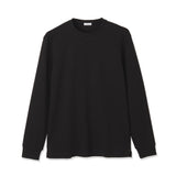 【Renewal】Tailored Long Sleeve T-shirt Color: Black