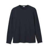 【Renewal】Tailored Long Sleeve T-shirt Color: Navy