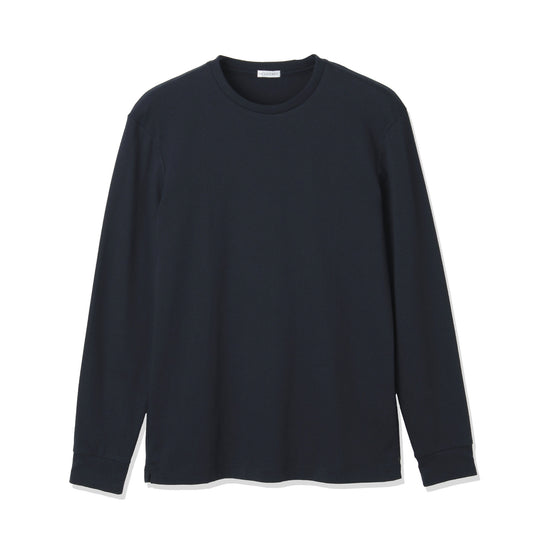 Tailored Long Sleeve T-shirt Color: Navy