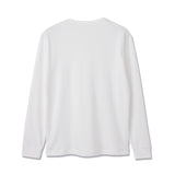 【Renewal】Tailored Long Sleeve T-shirt Color: White