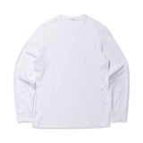 【Renewal】Tailored Long Sleeve T-shirt Color: White