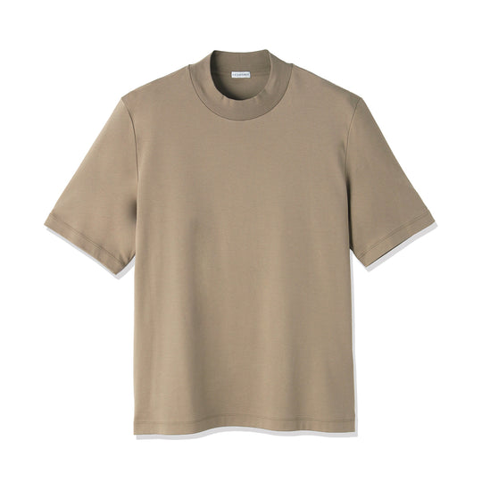 Tailored Mock Neck T-shirt Color: Mist