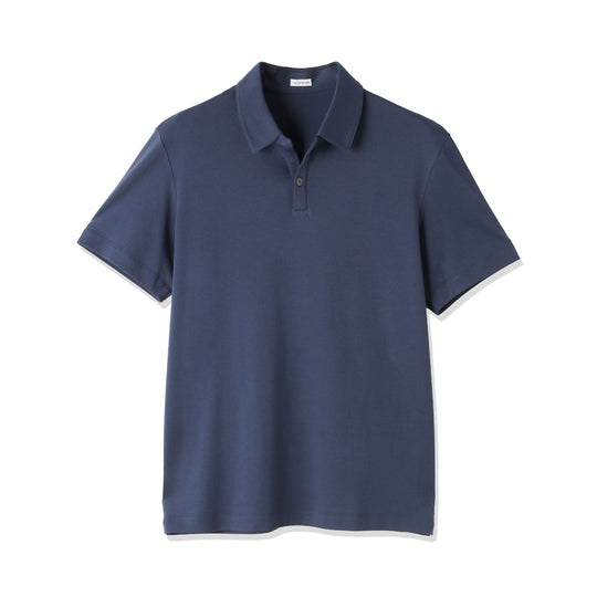 Tailored Polo-shirt Color: Marine
