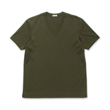 【Renewal】Tailored Vneck T-shirt Color: Olive