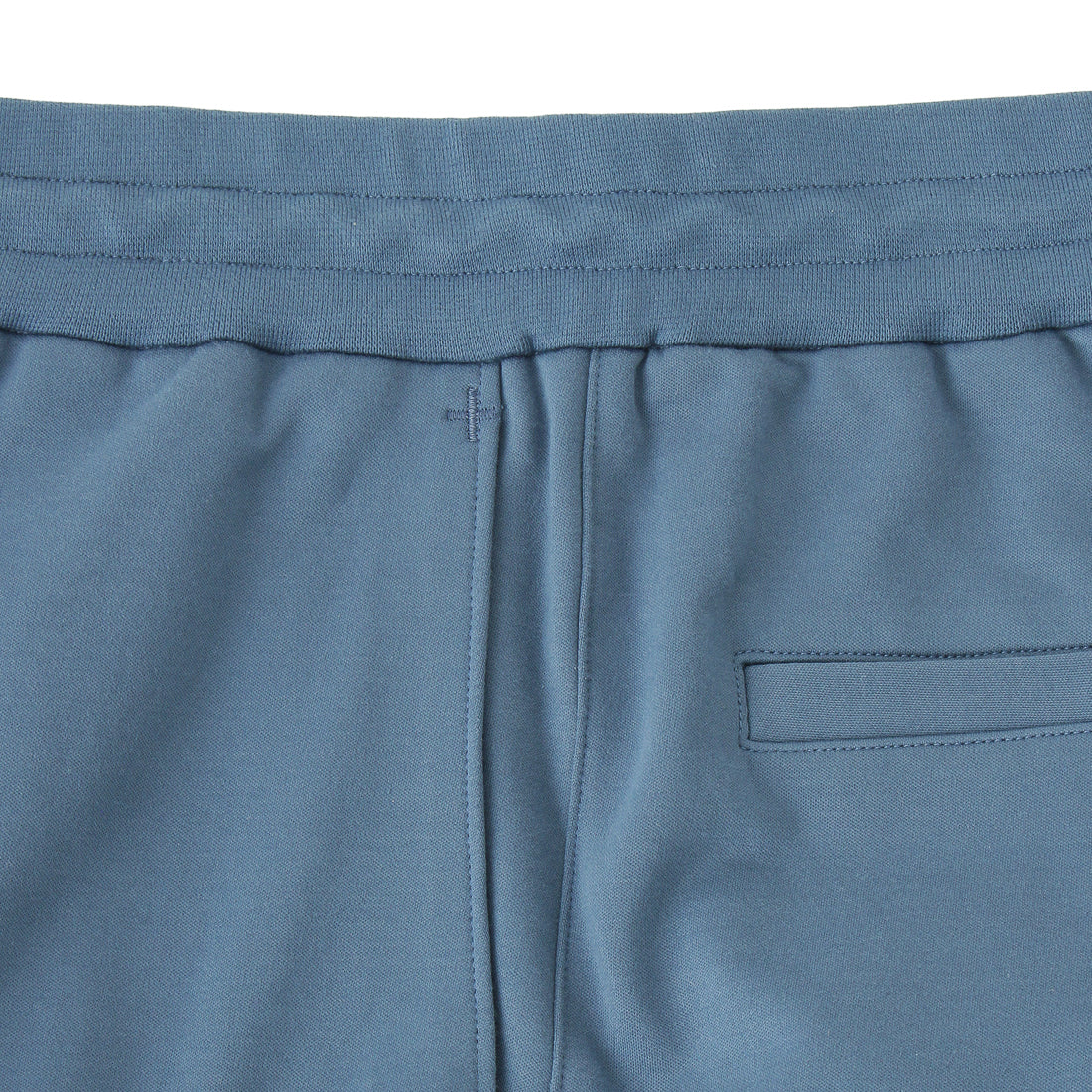 Smooth Terry Cargo Short Pants Color: Graphite Blue