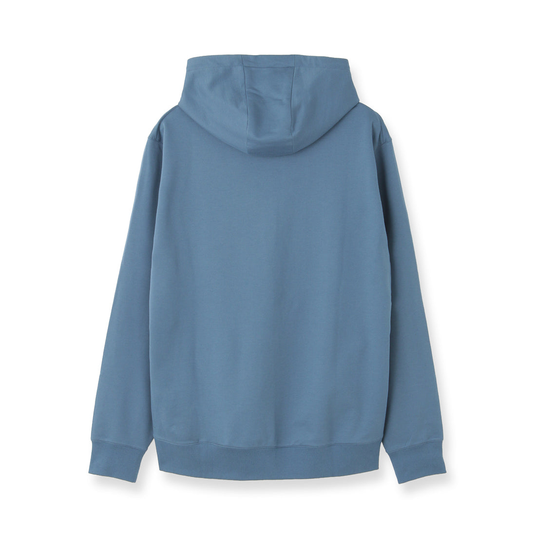 Smooth Terry Hoodie Color: Graphite Blue