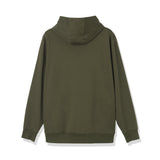Smooth Terry Hoodie Color: Olive