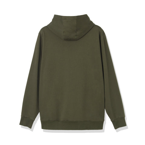 Smooth Terry Hoodie Color: Olive