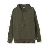 Smooth Terry Hoodie Color: Olive