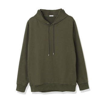Smooth Terry Hoodie Color: Olive