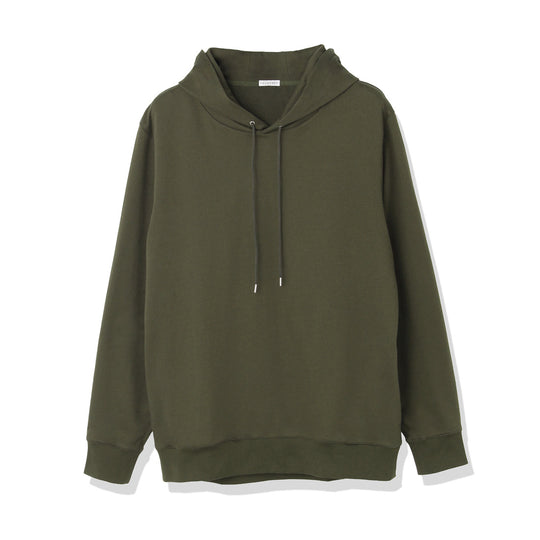 Smooth Terry Hoodie Color: Olive