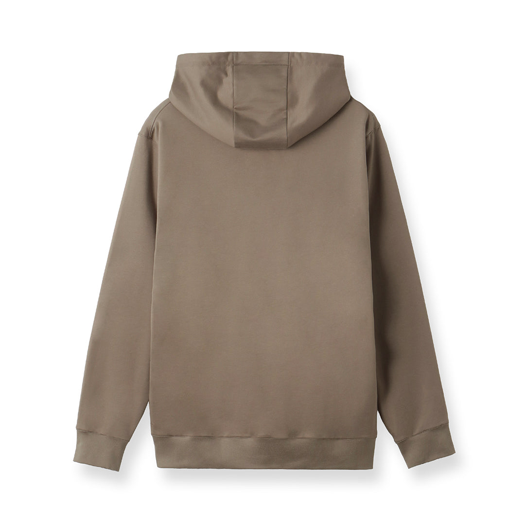 Smooth Terry Hoodie Color: Mocha