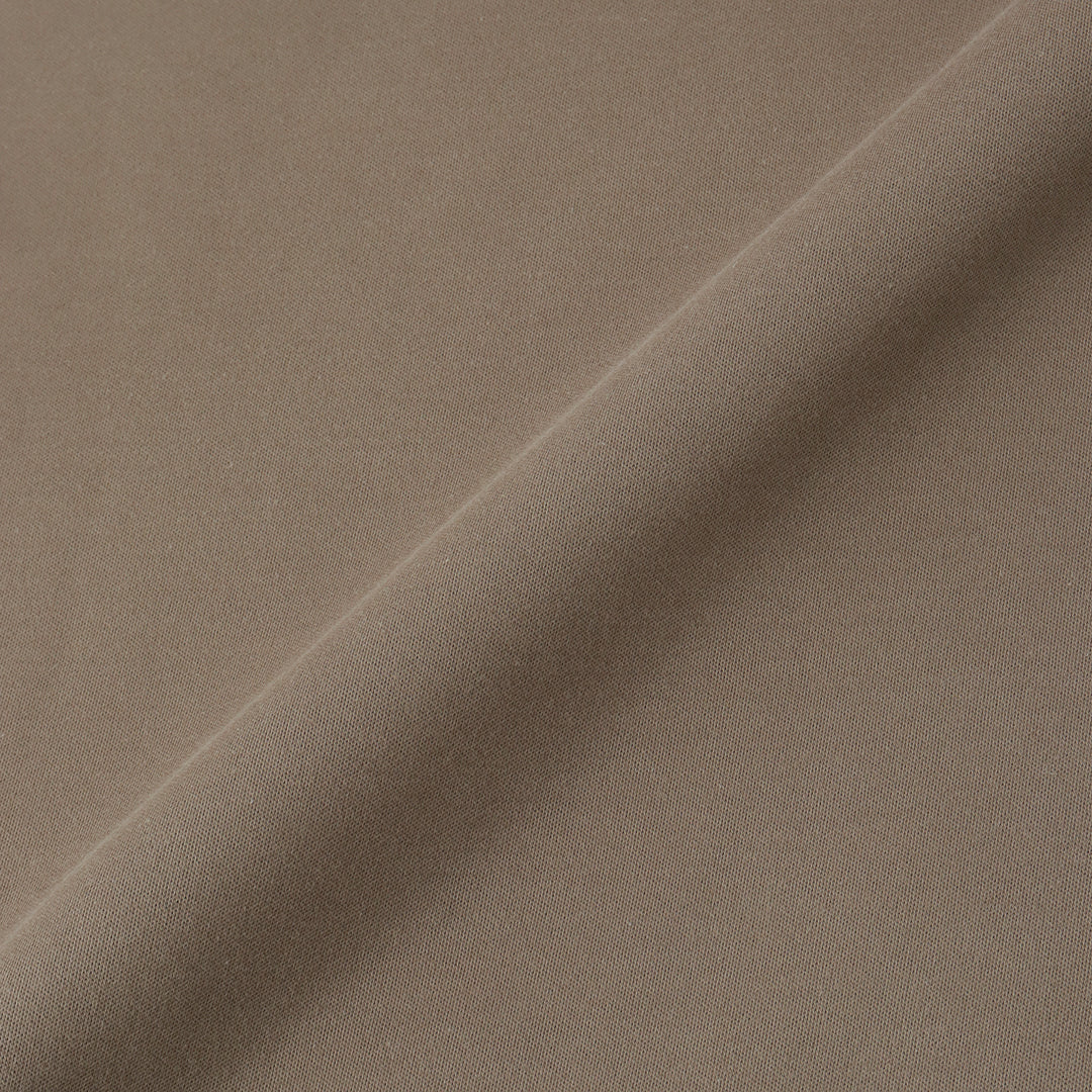 Smooth Terry Hoodie Color: Mocha