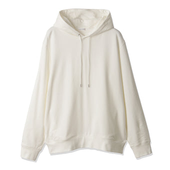 【Renewal】Smooth Terry Hoodie Color: Off White