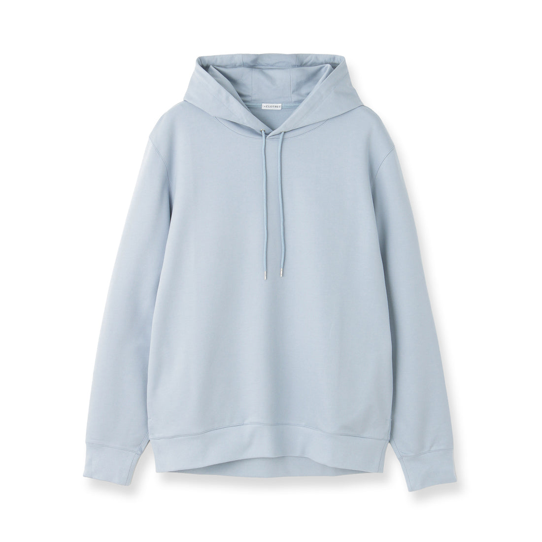 Smooth Terry Hoodie Color: Sky