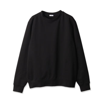 【Renewal】Smooth Terry Sweatshirt Color: Black